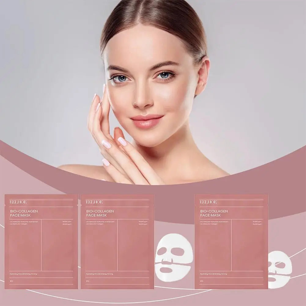Bio Collagen Face Mask – Deep Hydrating, Brightening & Pore-Refining Overnight Mask Korean skincare