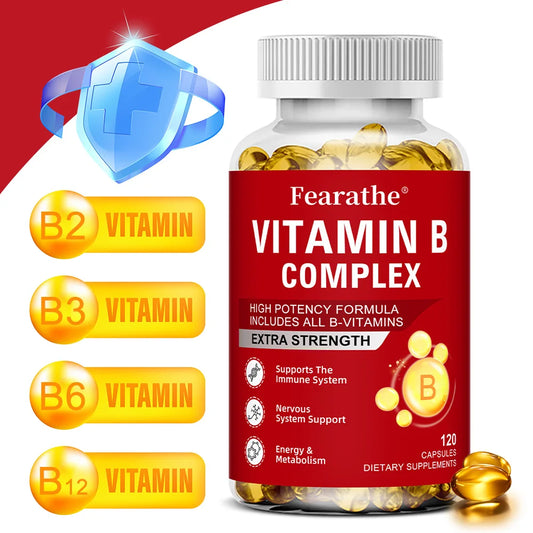 Vitamin B-Complex  (B12 B2 B3 B6 Folic Acid &Biotin)