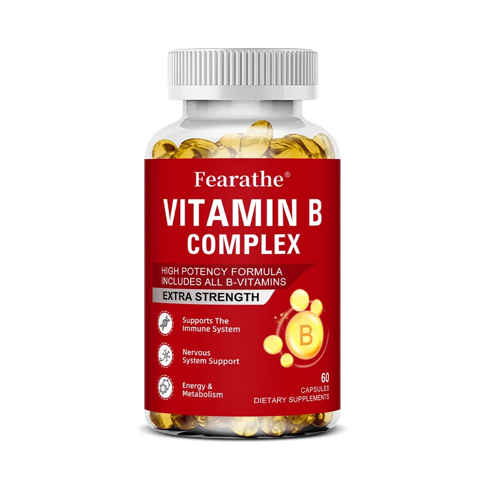 Vitamin B-Complex  (B12 B2 B3 B6 Folic Acid &Biotin)