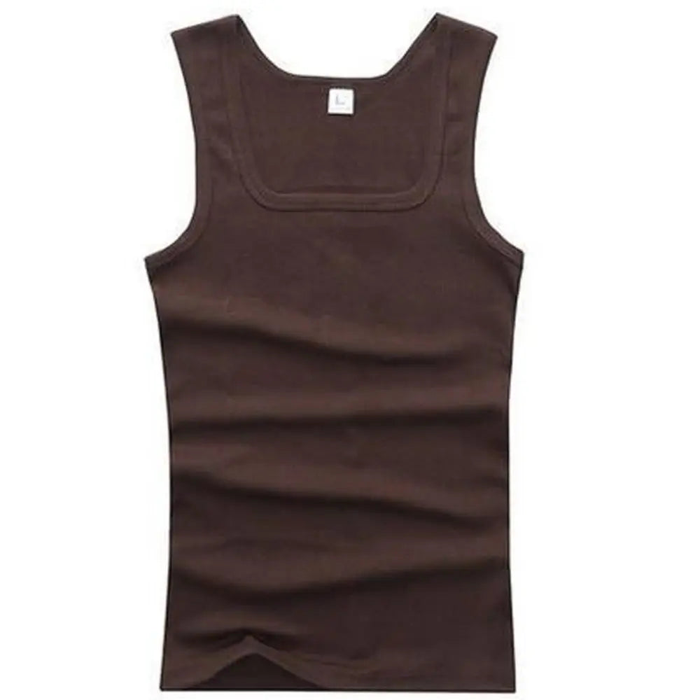 Basic Cotton Tank Top | Elastic & Sleeveless (Men & Women)