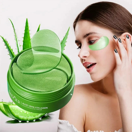 Aloe Vera Collagen Eye Mask – Anti-Dark Circles, Moisturizing & Firming Eye Patches