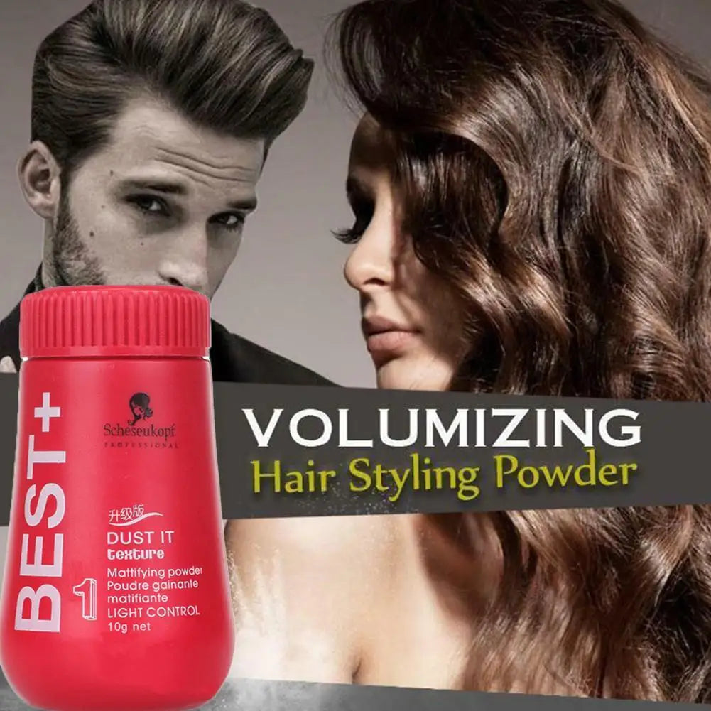 Fluffy Hair Styling Powder | Oil-Absorbing, Wash-Free Volume Spray | For Men & Women