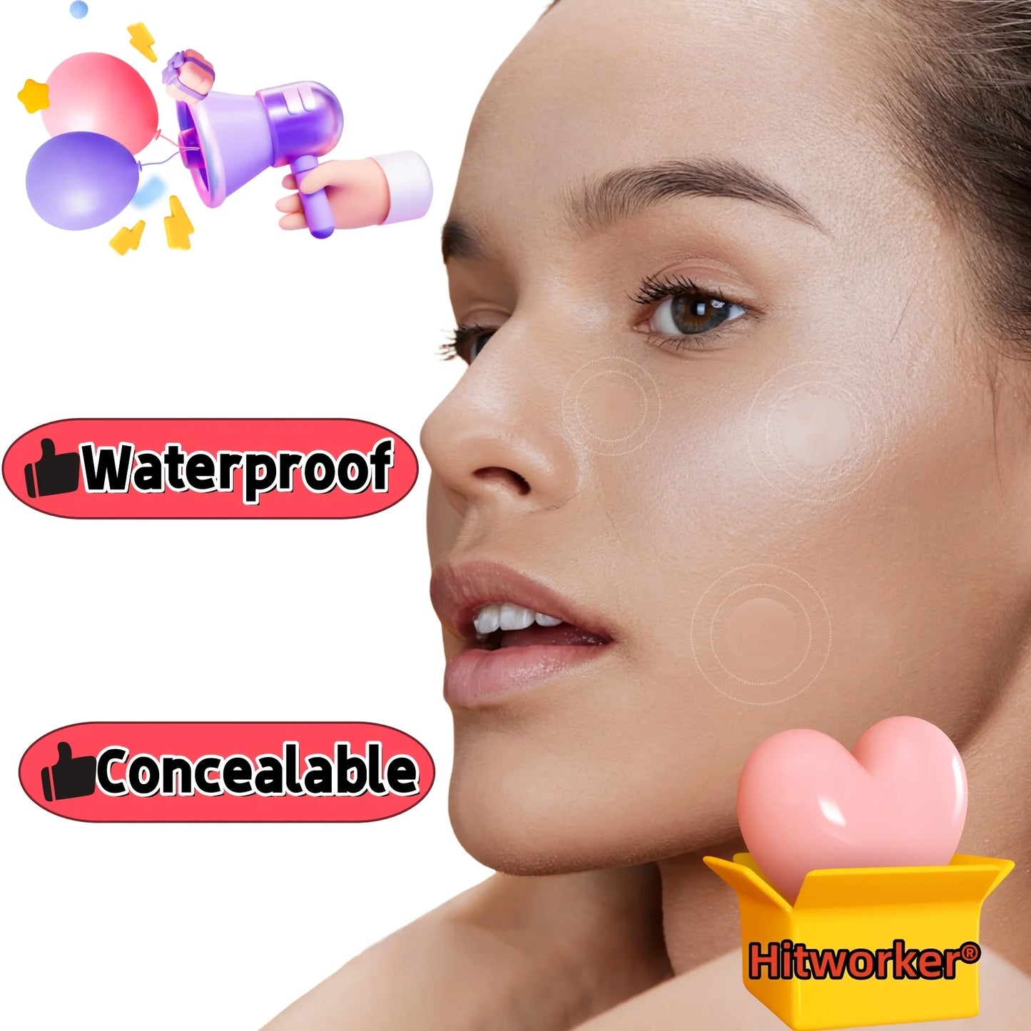 Invisible Acne Patches – Oil Control, Pore Cleansing & Skin Repair Stickers