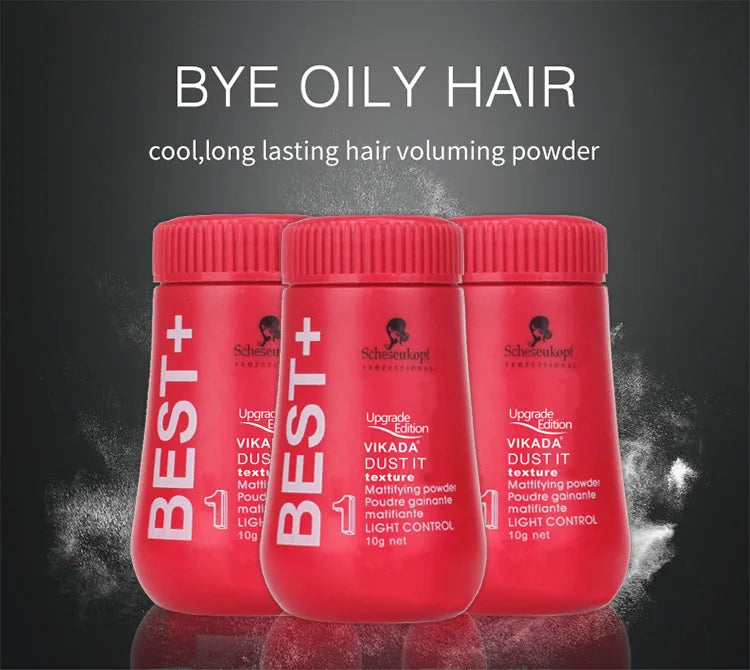 Fluffy Hair Styling Powder | Oil-Absorbing, Wash-Free Volume Spray | For Men & Women