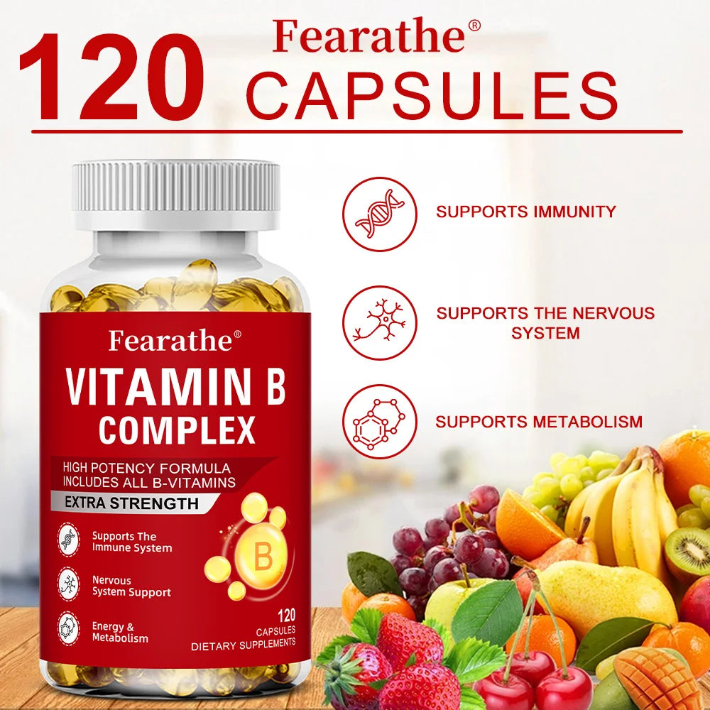 Vitamin B-Complex  (B12 B2 B3 B6 Folic Acid &Biotin)