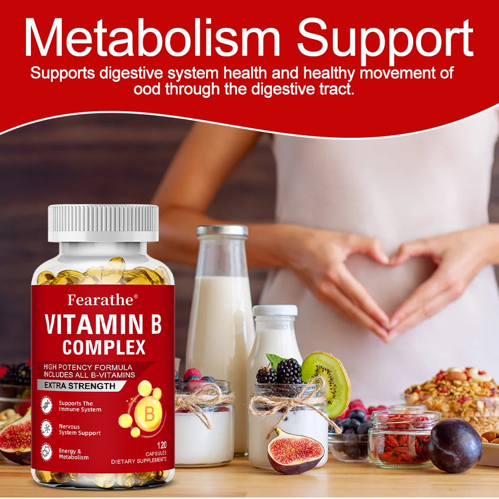 Vitamin B-Complex  (B12 B2 B3 B6 Folic Acid &Biotin)