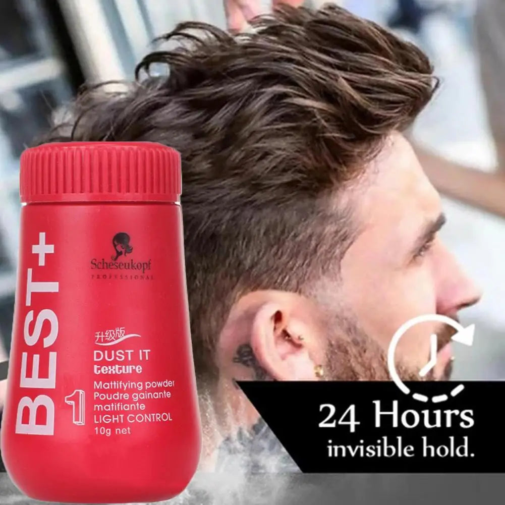 Fluffy Hair Styling Powder | Oil-Absorbing, Wash-Free Volume Spray | For Men & Women